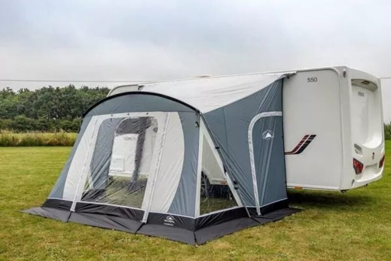 Sunncamp Swift 325 SC Caravan Porch Awning With Rear Upright Pads SF2065 - Image 5