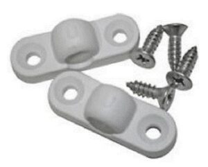 W4 Awning Mounting Pole Bracket X 2 Screws X4 - 37672