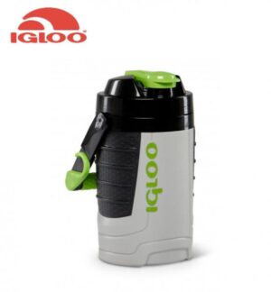 Igloo Drink Bottle Flask Insulated Proformance 1 Quart Grey / Black / Green