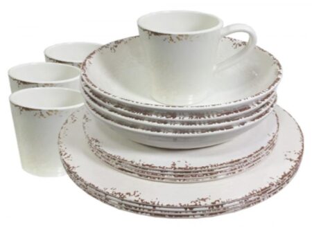 Crusader 100% Rustic Melamine Set