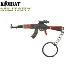 Kombat UK KOMK-003AK47 Keyring Gun Keyring Metal Keyring Keychain AK47 Gun