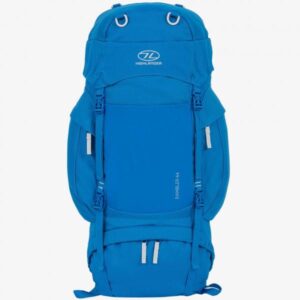 Highlander Rambler 44L Rucksack Hiking Backpack Blue