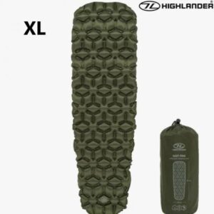 Highlander NAP-PAK Inflatable Sleeping Mat XL Camping Air Baffles AIR073-OG