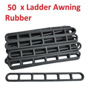 PLS 50 X Rubber Ladder Band Strap Tent Awning 210mm