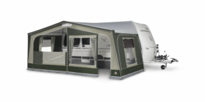 Dorema Monza XL 270 Seasonal Awning Green 25mm Fibreglass Frame