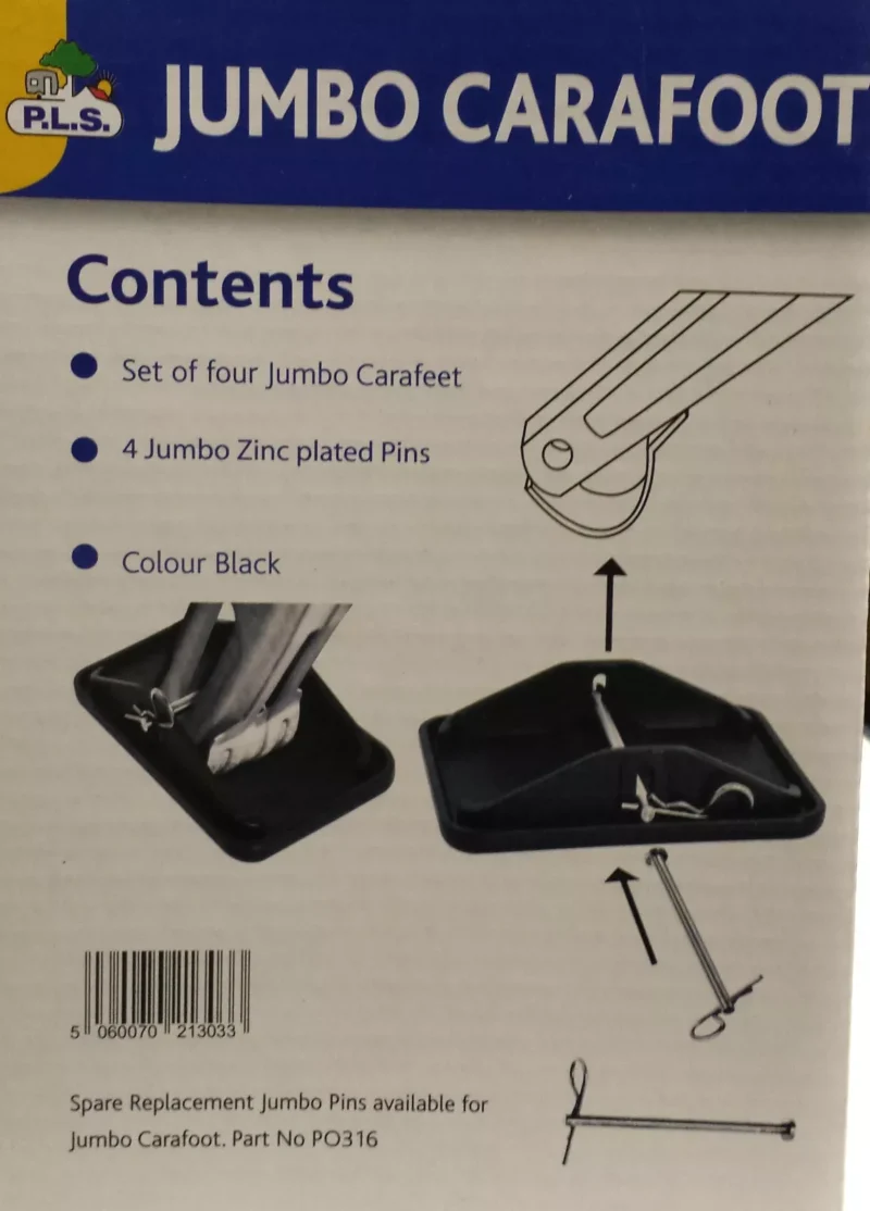 JUMBO Carafoot Jack Pad Metal Pins - (Set Of 4) PO314 - Image 4