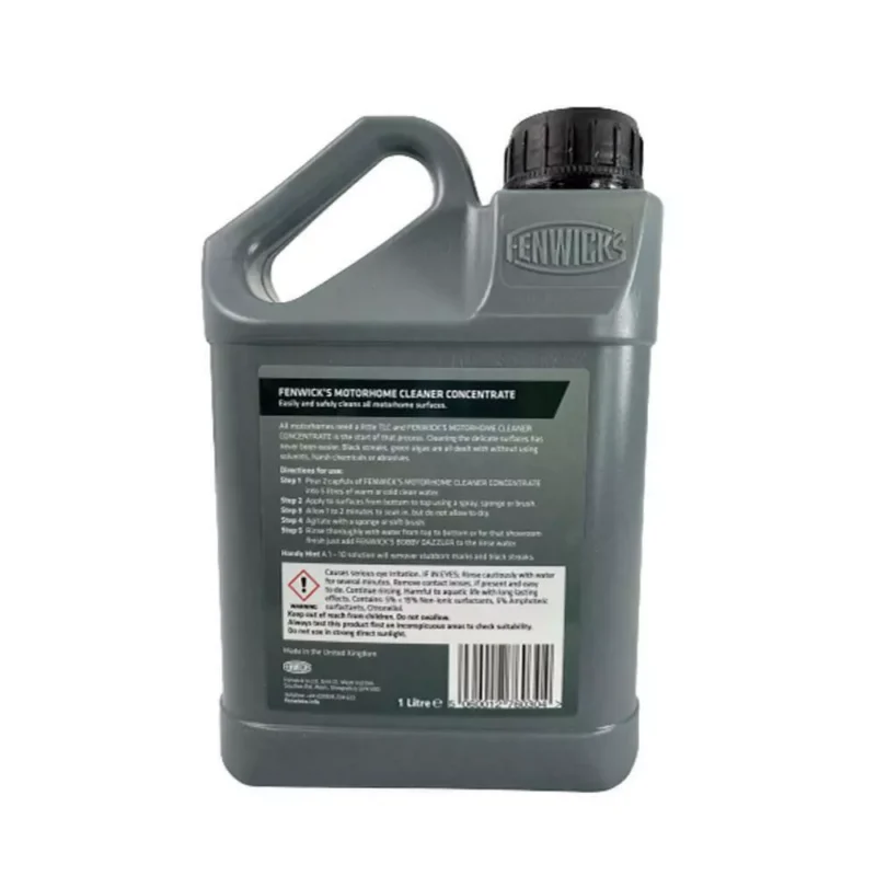Fenwicks Motorhome Cleaner 1Ltr Concentrate Safe On All Motorhome Surfaces - Image 4
