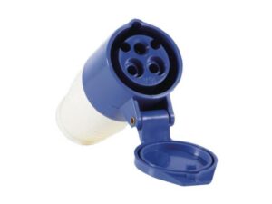 Mains Hook Up Site Socket Coupler 16AIP44 Caravan Motorhome