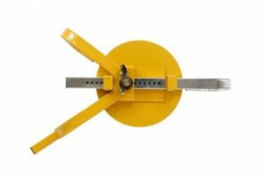 Streetwize Trailer Security 8" - 10" Full Face Tyre Wheel Clamp Lock - SWWL4