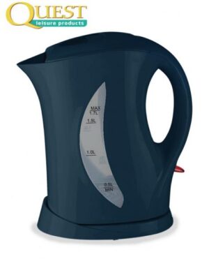 Quest Scotsman Low Wattage Slate Grey Kettle 1.7L Caravan Motorhome K0030SL