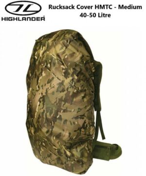 Highlander Rucksack Cover HMTC Medium 40-50 Litre Military Rain Cover Multicam