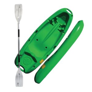 Riber Junior Sit On Top Kayak With Paddle R-1029-GREEN