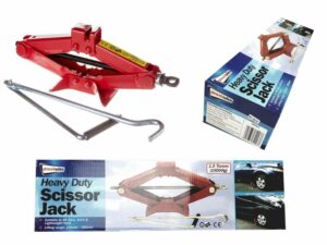 Streetwize Scissor Jack 1.5 Tonne Heavy Duty Car 4x4 385mm SWSJ2