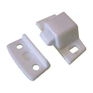 W4 Cupboard White Rocker Catch Caravan Campervan Motorhome 37818