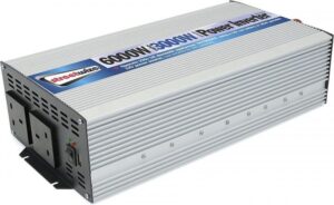 Streetwize 3000w-6000w Peak AC DC 12v-230v Converter Inverter 2 x Power Socket USB