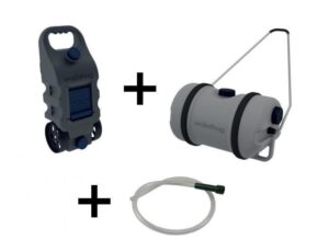 Leisurewize Water Hog 51L and Waste Hog 46L Container Combo