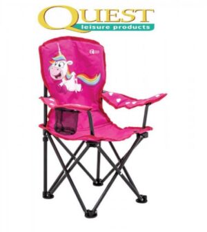 Quest Childrens Fun Unicorn Folding Chair Camping Festivals Caravan 5203U