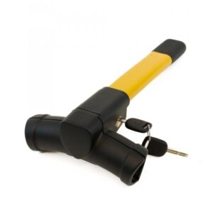 Streetwize Heavy Duty Steel Rotary Steering Wheel Lock High Visibility SWUL