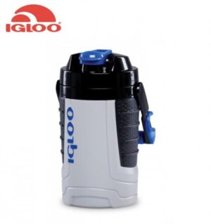 Igloo Drink Bottle Flask Insulated Proformance 1 Quart With Grip Grey / Black /Blue