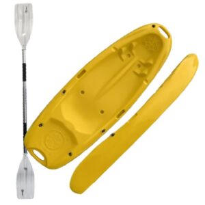 Riber Junior Sit On Top Kayak With Paddle R-1029-Yellow