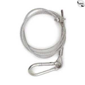 W4 Galvanised Saftey Breakaway Cable Caravan 10001