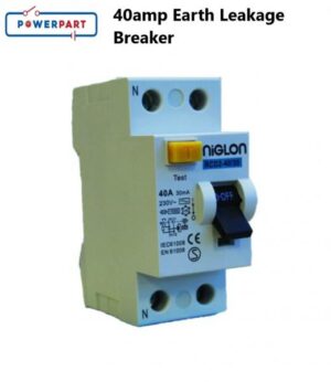 Powerpart Caravan 40amp Earth Leakage Breaker Caravan Motorhome Electrics L240EB