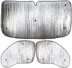 Leisurewize Thermal Blinds For Ford Transit 2000 - 2014 Front Set Sunshade