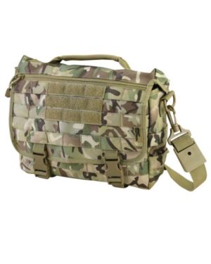Kombat UK Small Messenger Bag 10L Litre Molle Tactical Recon BTP Camo