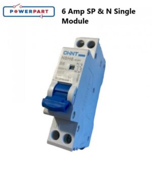 Powerpart 6 Amp SP & N Single Module Caravan Motorhome Electrics L106N