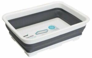 Quest Collapsible Wares Rectangular Bowl Grey / White