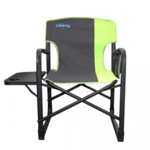 Liberty Camping Director's Chair Lime Green Folding Side Table Caravan Motorhome