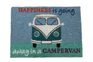 Quest Motorhome VW Heavy duty coir happinesis goine away in a campervan