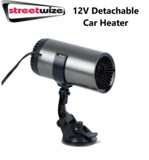 Streetwize 12V Detachable Car Heater Hot & Cold Settings Compact Design SWCH600