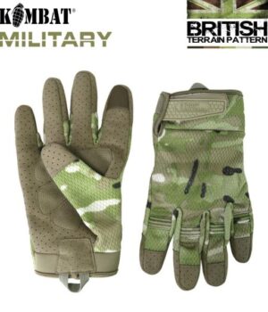 Kombat UK Recon Gloves Armoured Knuckles Army Military Combat BTP Camo