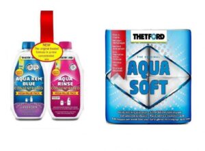Aquakem Triple Pack Blue 780ml & 750ml Rinse Concentrated 4pk Aquasoft