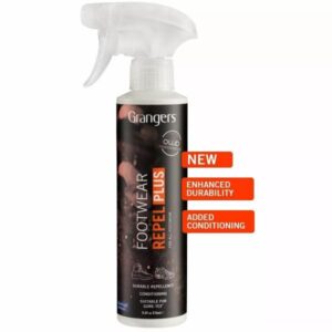 Grangers Footwear Repel PLUS Spray Waterproofer Leather Suede Shoes Boots G-Max