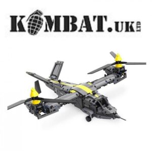 Kombat UK Tiltrotor Aircraft R/C Brick Model Kit - CADA C61076W - 1436 Bricks
