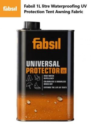 Fabsil 1L litre Waterproofing UV Protection Tent Awning Fabric Waterproofer
