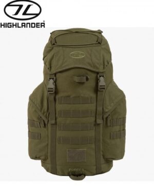 Highlander Forces 33 Litre Army Military Rucksack Tactical Olive Green NRT033-OG