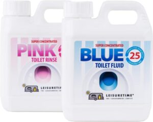 Leisuretime Caravan Toilet Fuid and Cleaners