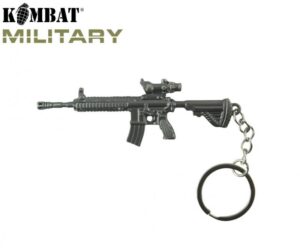 Kombat UK KOMK-005M4 Gun Keyring Metal Keyring Keychain M4 Gun