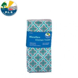 PLS Kitchen Cloth 40 x 60 Microfibre Kitchen Cloth 3 Pack Green HW4052