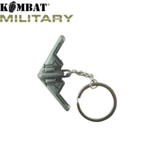 Kombat UK KOMK-007Stealth Bomber Keyring Metal Keychain Stealth Bomber