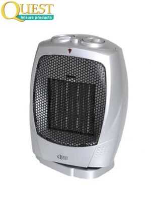 Quest Bali Dual Purpose Ceramic Heater Low Wattage 230v - 47519