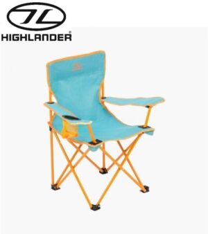 Highlander KELBURN Kids Childrens Camping Chair FUR095 Kingfisher