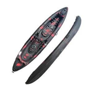 Riber Family Sit on Top Kayak R-1003-Black/Red