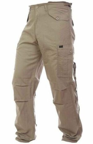 Highlander Khaki Combat Trousers M65 US Army Hunting Fishing Hiking Ripstop