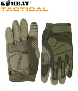 Kombat UK Alpha Tactical Gloves Army Hunting Shooting Airsoft Coyote