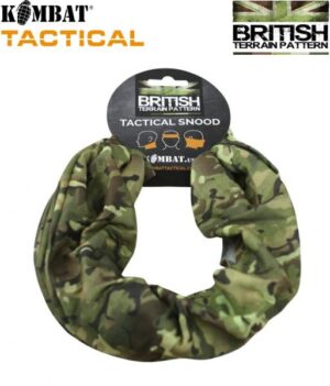 Kombat UK Army Tactical Snood Scarf Neck Warmer Airsoft Cadet - BTP Camo