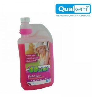 1 Litre 40 Shot PINK Caravan Toilet Rinse Disinfectant Caravan Motorhome AQ4002